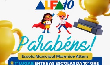 Floriano é premiada por meio do prêmio Alfa-10