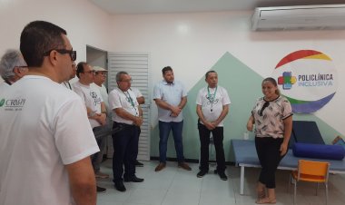 Conselho Regional Medicina elogia estrutura e serviços da Policlínica de Floriano