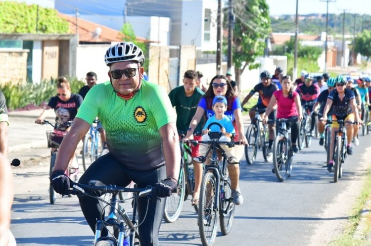 Floriano 127 anos: Passeio Ciclístico 2024 reúne centenas de ciclistas de todas as idades