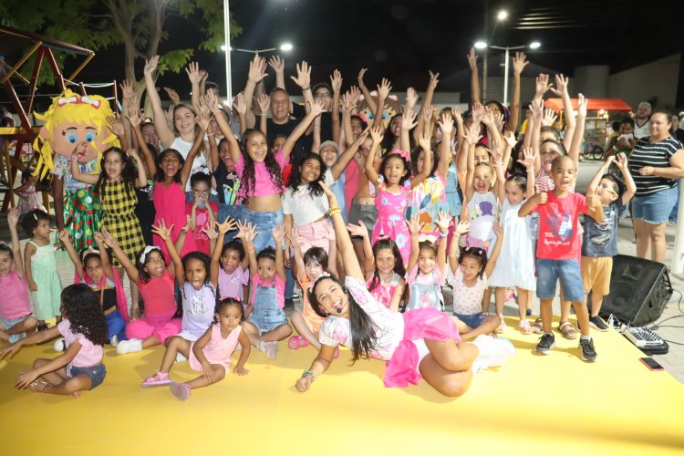 Aulão da Saúde Kids especial Dia das Crianças anima a Praça da Bandeira