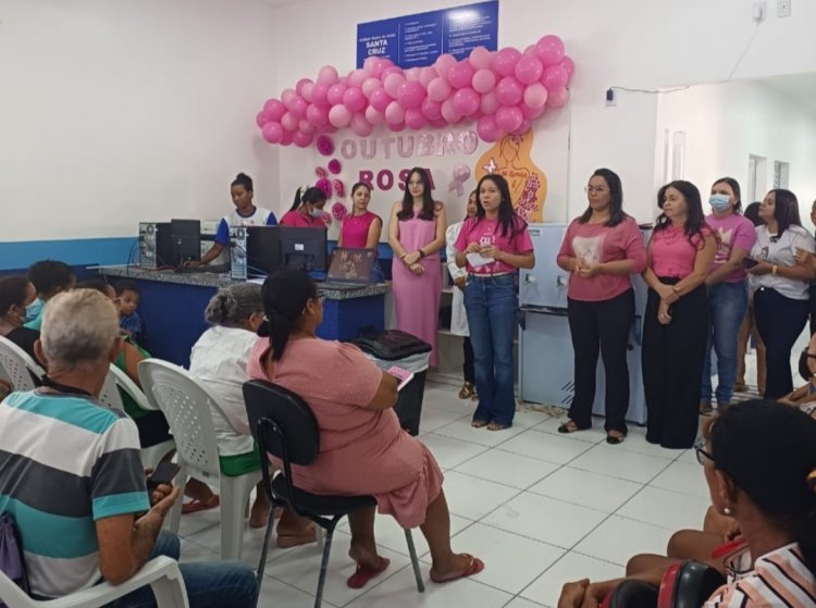 Com foco na prevenção, Saúde de Floriano intensifica ações do Outubro Rosa