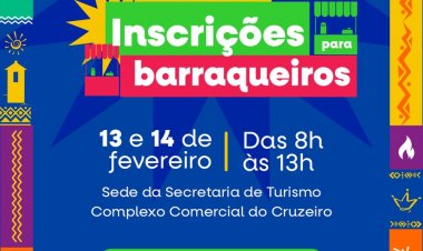 Abertas as inscrições para barraqueiros que irão atuar no Carnaval de Floriano 2025