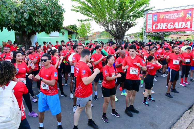19ª Corrida da Fogueira da Polícia Militar abre as comemorações dos 128 anos de Floriano