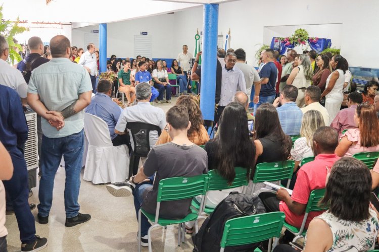 128 anos: Prefeitura de Floriano entrega reforma e ampliação das escolas José Francisco Dutra e Aldenira Nunes