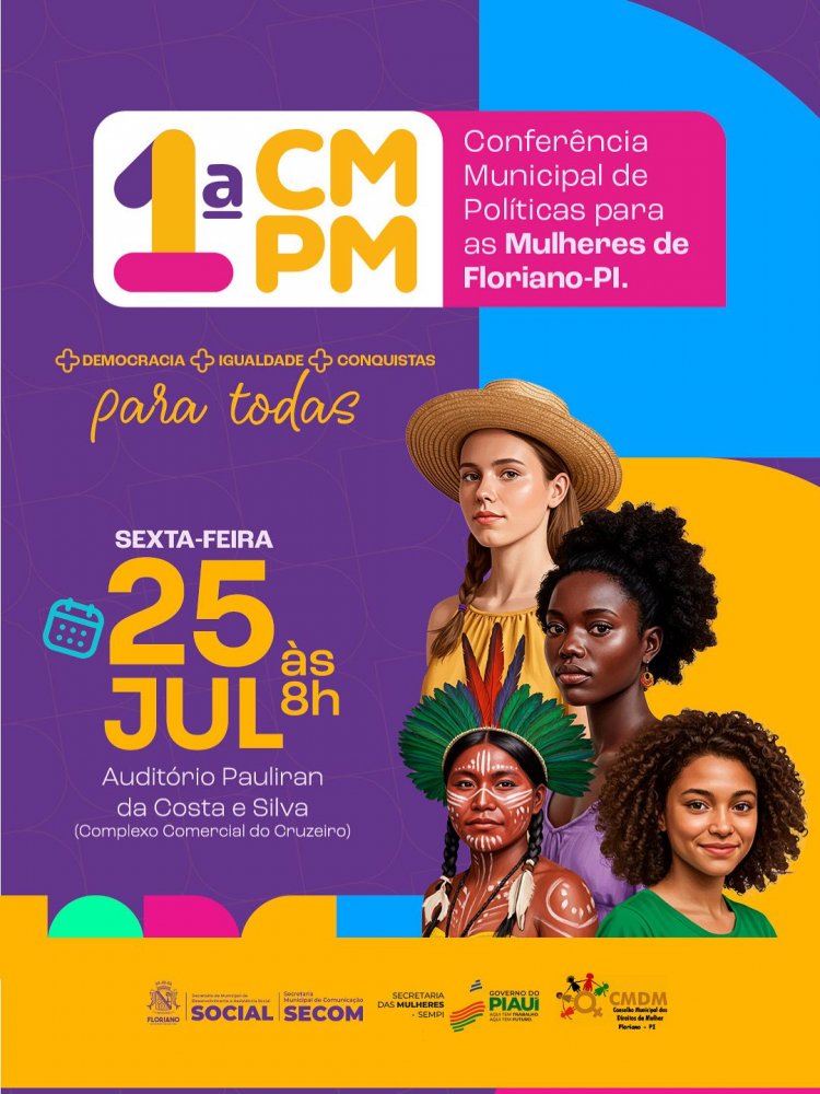 Prefeitura de Floriano se prepara para 1ª Conferência Municipal de Políticas para as Mulheres