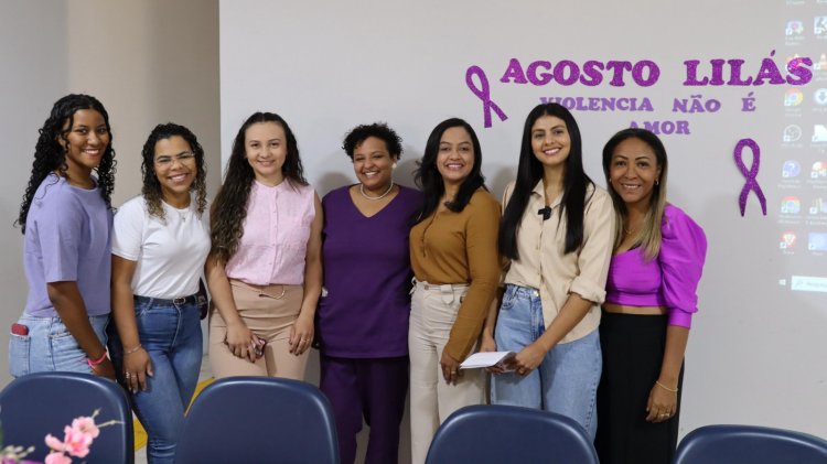 Agosto Lilás: Prefeitura de Floriano promove palestra sobre enfrentamento à violência contra a mulher