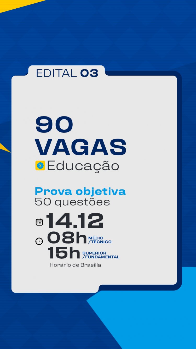 Abertas as inscrições para o concurso público da Prefeitura de Floriano