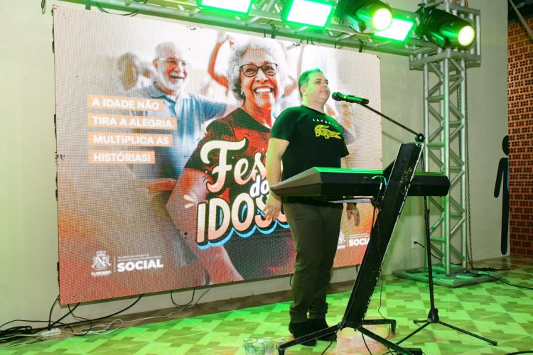 Prefeitura de Floriano realiza festa para idosos assistidos pelos programas sociais do município