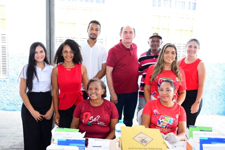 Prefeitura de Floriano inicia ações do Dezembro Vermelho no Dia Mundial de Luta contra a AIDS