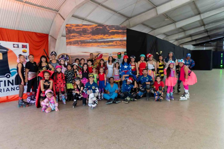 Prefeitura de Floriano apoia evento "Rolê de Patins a Fantasia"