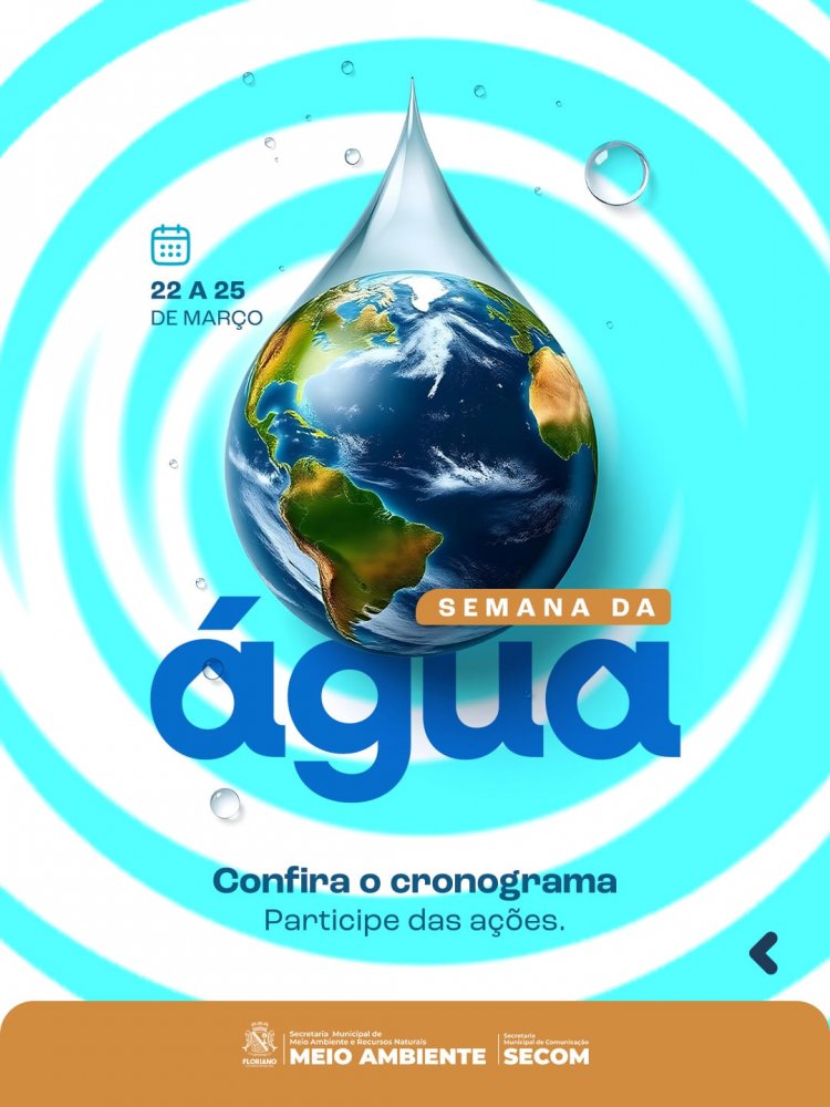 SEMAN de Floriano realiza programação especial na Semana da Água 