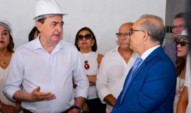 Prefeitura de Floriano acompanha visita técnica do governador do Piauí a obras do Estado