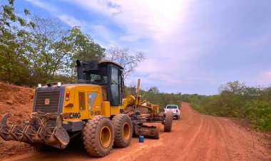 Infraestrutura de Floriano recupera estradas vicinais do município
