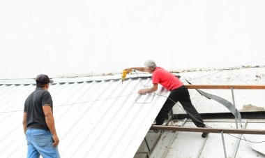 Prefeitura de Floriano adota medidas após desabamento parcial de marquise no Mercado Público