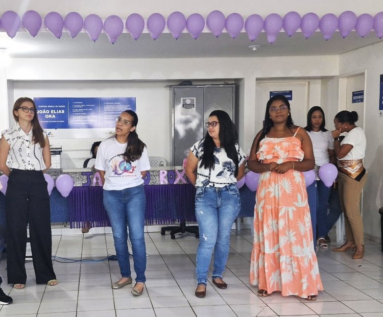 Prefeitura de Floriano realiza ação de saúde durante as campanhas Janeiro Branco e Janeiro Roxo