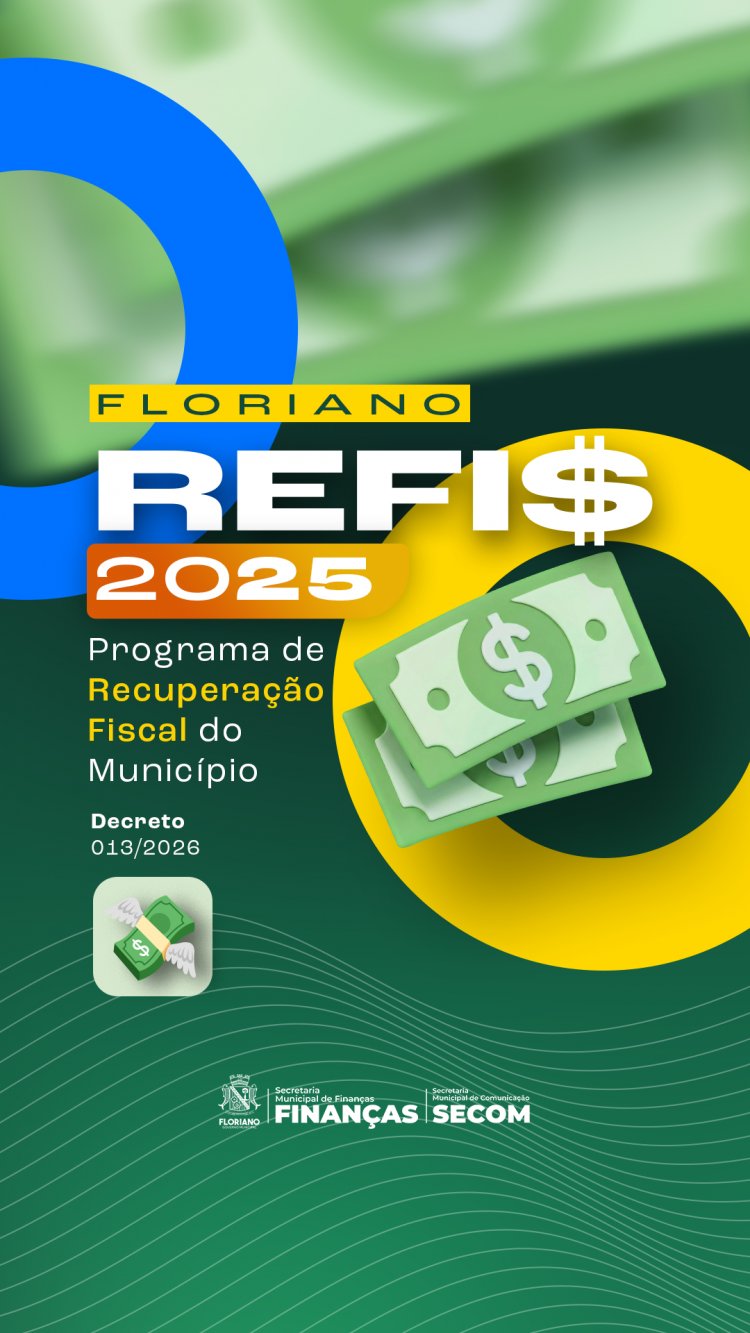 Prefeitura de Floriano estende prazo de adesão ao REFIS até 28 de fevereiro