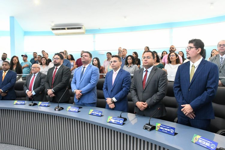 Vice-prefeito Joab Curvina apresenta mensagem do Poder Executivo na abertura do Ano Legislativo 2026