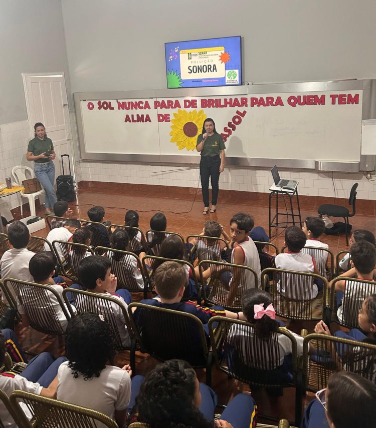 Secretaria de Meio Ambiente de Floriano realiza campanha de prevenção e combate à poluição sonora