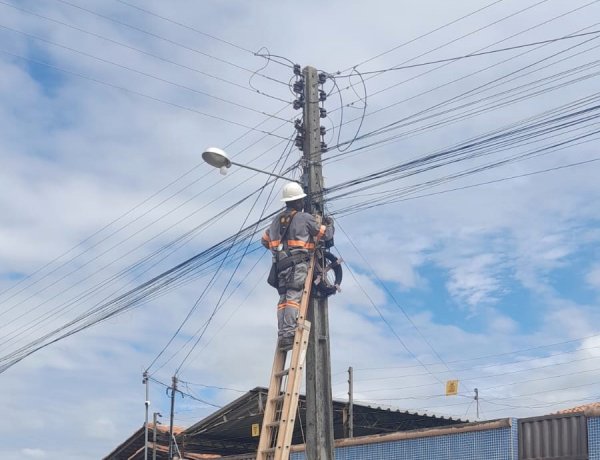 Secretaria de Infraestrutura realiza mais de 500 serviços de iluminação pública em fevereiro