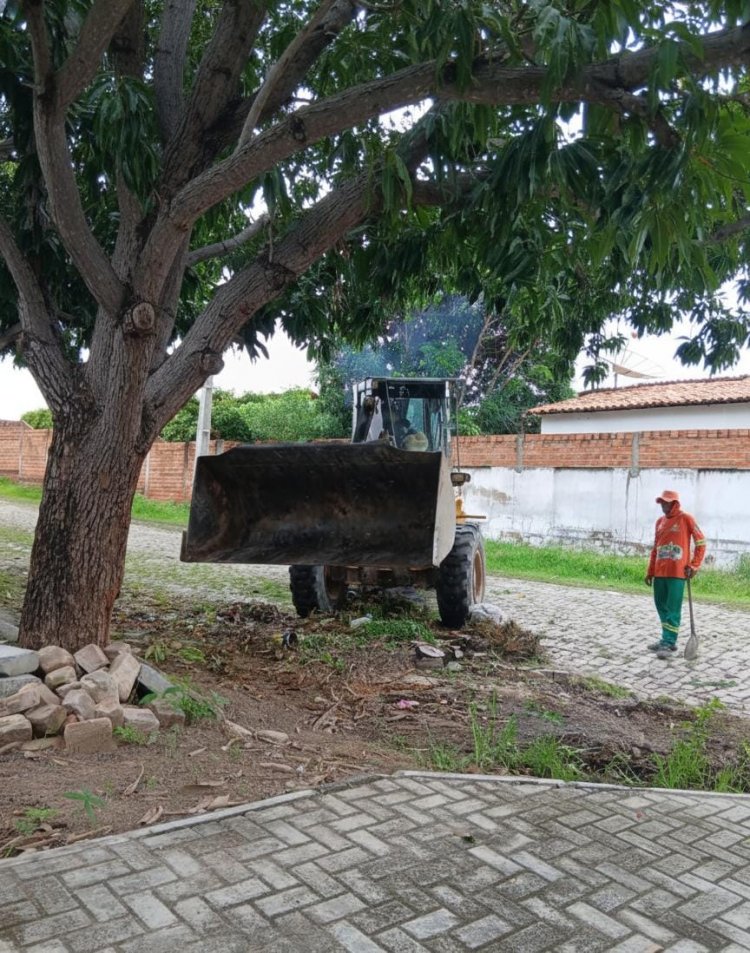 Infraestrutura de Floriano intensifica medidas de prevenção contra alagamentos