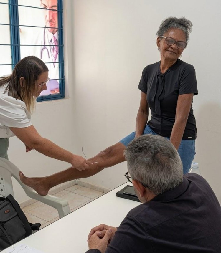 Saúde itinerante de Floriano leva atendimento à comunidade L3 em ação de combate à hanseníase