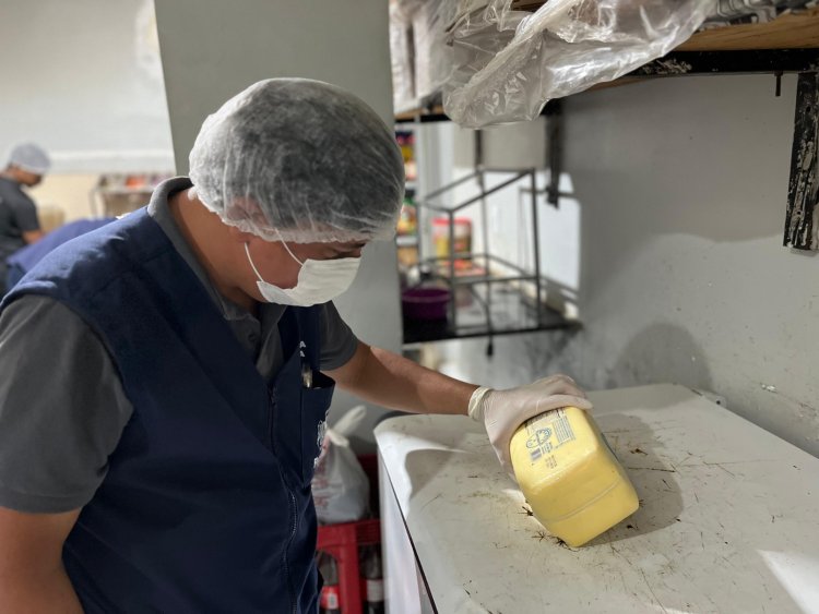 Vigilância Sanitária de Floriano inspeciona pizzarias e reforça orientações sobre segurança alimentar