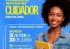 Prefeitura de Floriano lança concurso público para Profissional de Apoio Escolar (Cuidador)