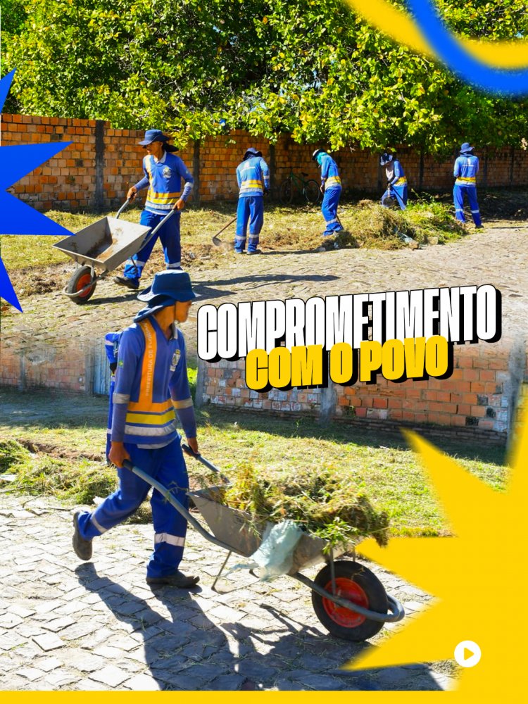 Programa Nosso Bairro é Limpeza beneficia seis bairros de Floriano em apenas 45 dias
