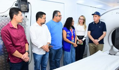 Prefeitura de Floriano inicia atendimentos na Carreta da Tomografia e amplia acesso a exames especializados