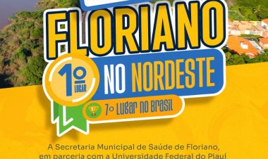 Floriano conquista 1º lugar no Nordeste e 7º no Brasil em seleção do PET-Saúde Clima