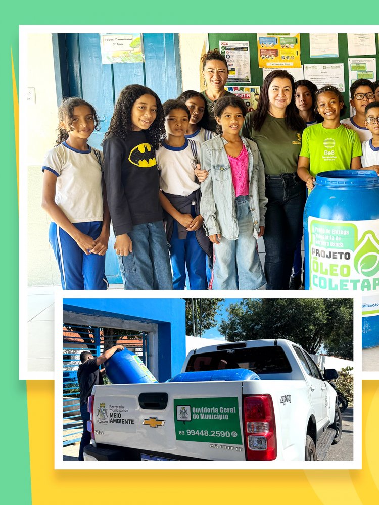 Secretaria de Meio Ambiente lança Projeto Óleocoletar 2026 para combater a poluição e incentivar a reciclagem
