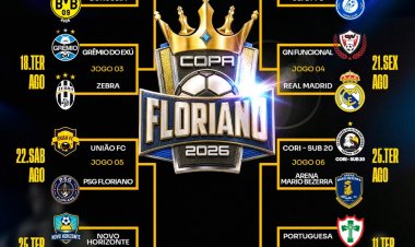 Copa Floriano 2026: SEMEL apresenta a Taça Princesa do Sul com percurso esportivo nesta terça-feira (04)
