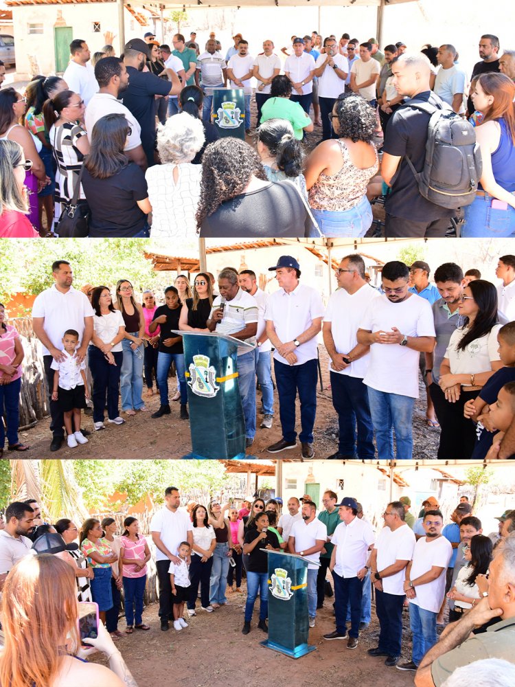 Novo sistema de abastecimento de água garante água encanada nas torneiras de todos os moradores do Distrito Amolar